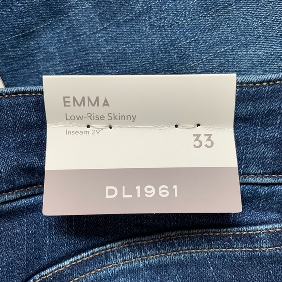 NWT DL1961 Emma Power Jegging Skinny Jean 33/14 - Picture 4 of 12